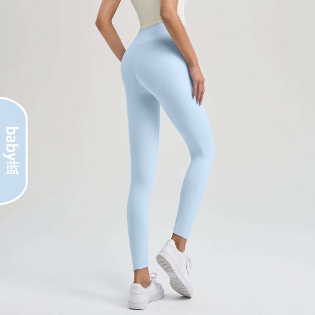 CK2246 - Nylon/Nylon chinlon 80%, Spandex 20% -  Baby Blue Color - S,M,L,XL