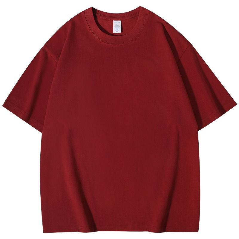 X8806 - Unisex Oversize T-shirts - Maroon - 100% Cotton - 260 gsm - S,M,L,XL,2XL,3XL
