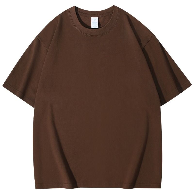 X8806 - Unisex Oversize T-shirts - coffee - 100% Cotton - 260 gsm - S,M,L,XL,2XL,3XL