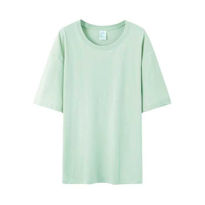 G-8801 - T-shirts - light green - 100% Cotton - 200 gsm - S,M,L,XL,2XL,3XL