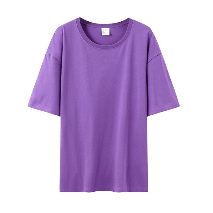 G-8801 - T-shirts - Purple - 100% Cotton - 200 gsm - S,M,L,XL,2XL,3XL