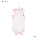 Bodysuits sleeveless 3pcs set (3V083) sizes: 0-3/3-6/6-9 Months