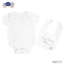 Bodysuit & Baby Bib set (VTGF202)
