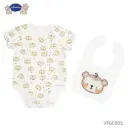 Bodysuit & Baby Bib set (VTGF201)