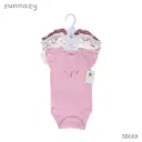 Bodysuit Girls 5 pcs set  (5B069) sizes: 0-3/3-6/6-9 Months