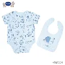 Bodysuit & Baby Bib set (VTGF204)