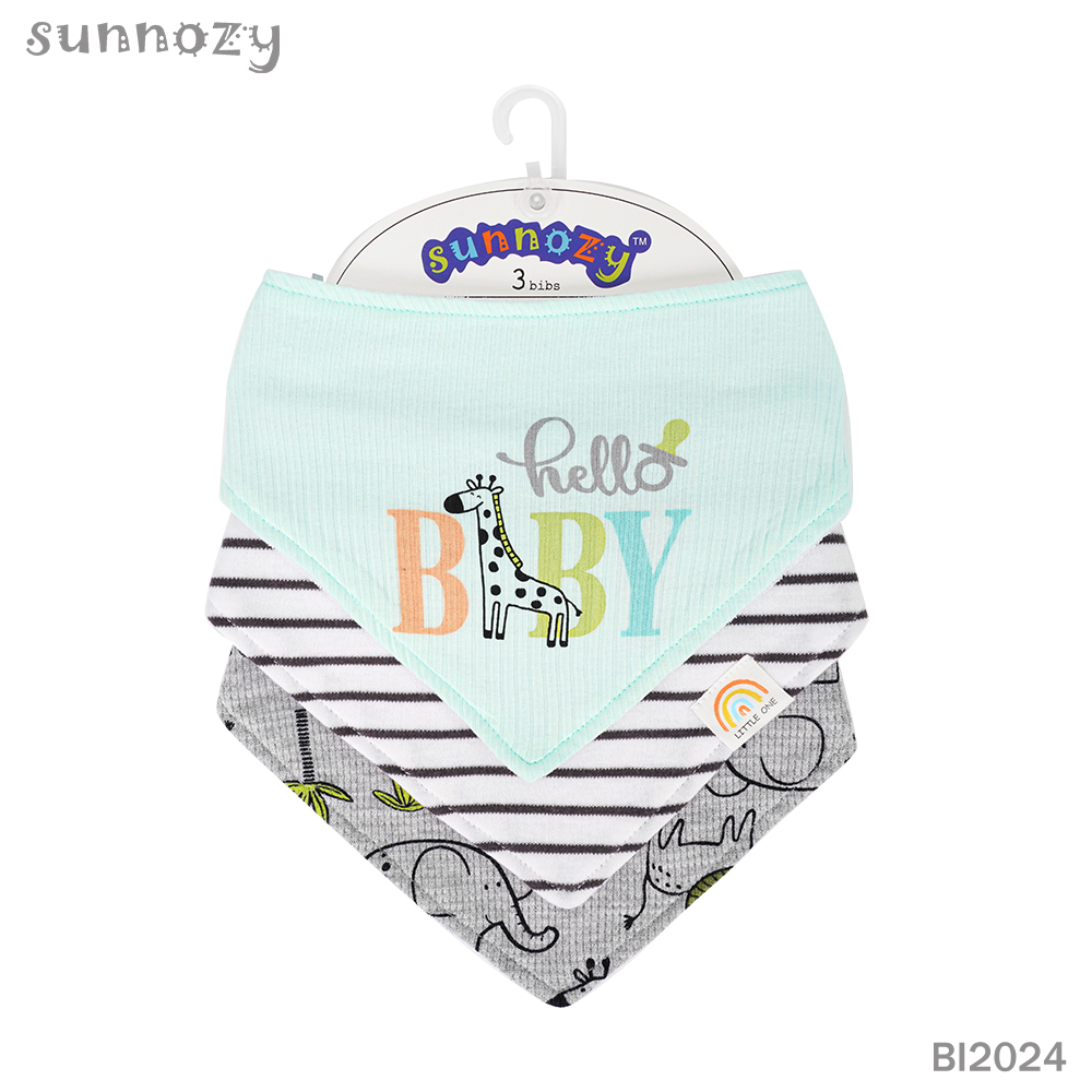 Baby Bib 3 pcs set (B12024)