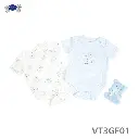 Bodysuits & Toy 3 pcs set (VT3GF01) sizes: 0-3/3-6/6-9 Months