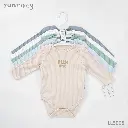 Bodysuits Long sleeve 5 pcs set (LL5B08) sizes: 0-3/3-6/6-9 Months