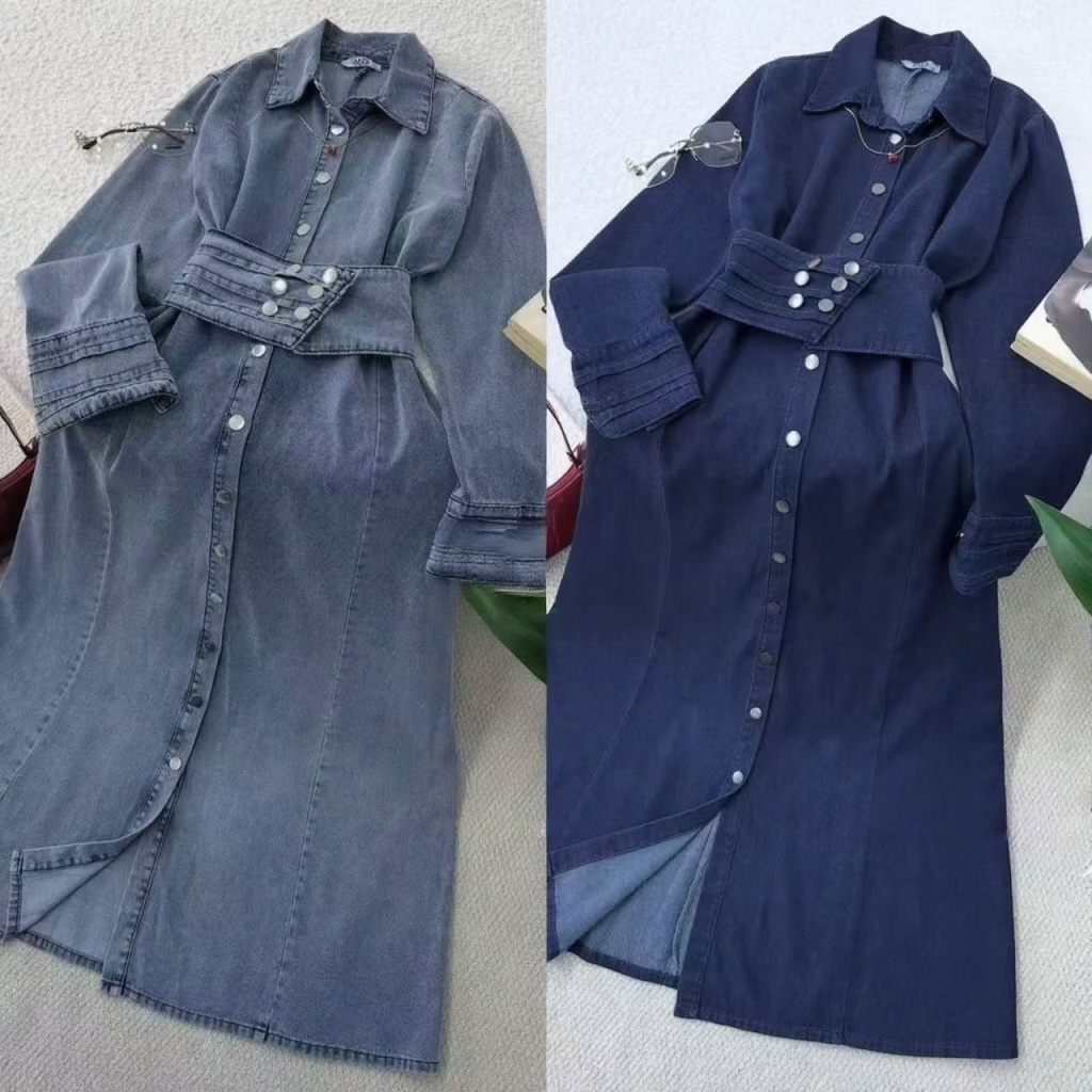 Jeans Dress M-L-XL (D486)