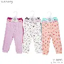 Mix Baby girl Pants 3 pcs set Mix colors & patterns (M-009G) 3-6 Months