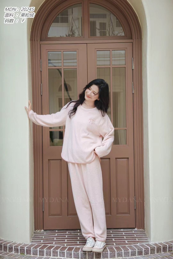20245 - Loungwear - Pink - F - Fruit fluff - 100% polyester