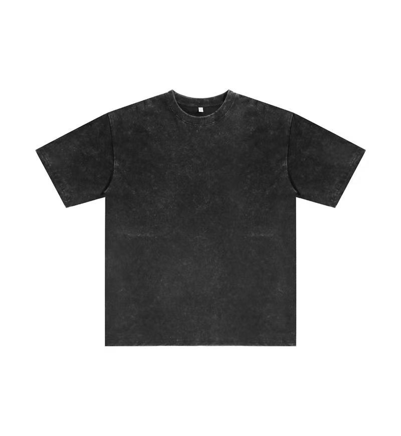 Men  T-shirts - Black - S,M,L,XL,2XL,3XL, 4XL,5Xl - (240 gsm) - 100% Cotton