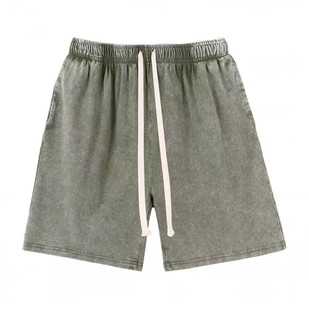 Short Pant - Militiry Green - S,M,L,XL,2XL,3XL, 4XL,5Xl - (240 gsm) - Cotton 80%, Fiber 20%