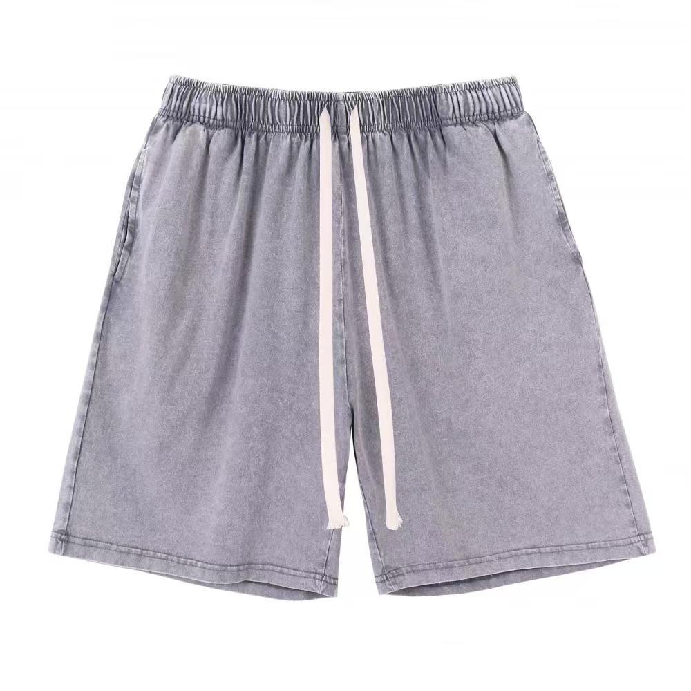 Short Pant - Grey - S,M,L,XL,2XL,3XL, 4XL,5Xl - (240 gsm) - Cotton 80%, Fiber 20%