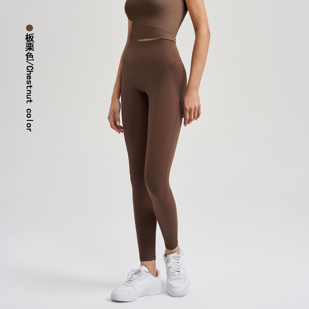 CK2243 - Nylon/Nylon chinlon 80%, Spandex 20% -  Chestnut Color - S,M,L,XL