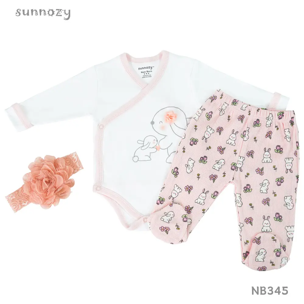Baby set 3 pcs set (NB345) NB-0/0-3 Months