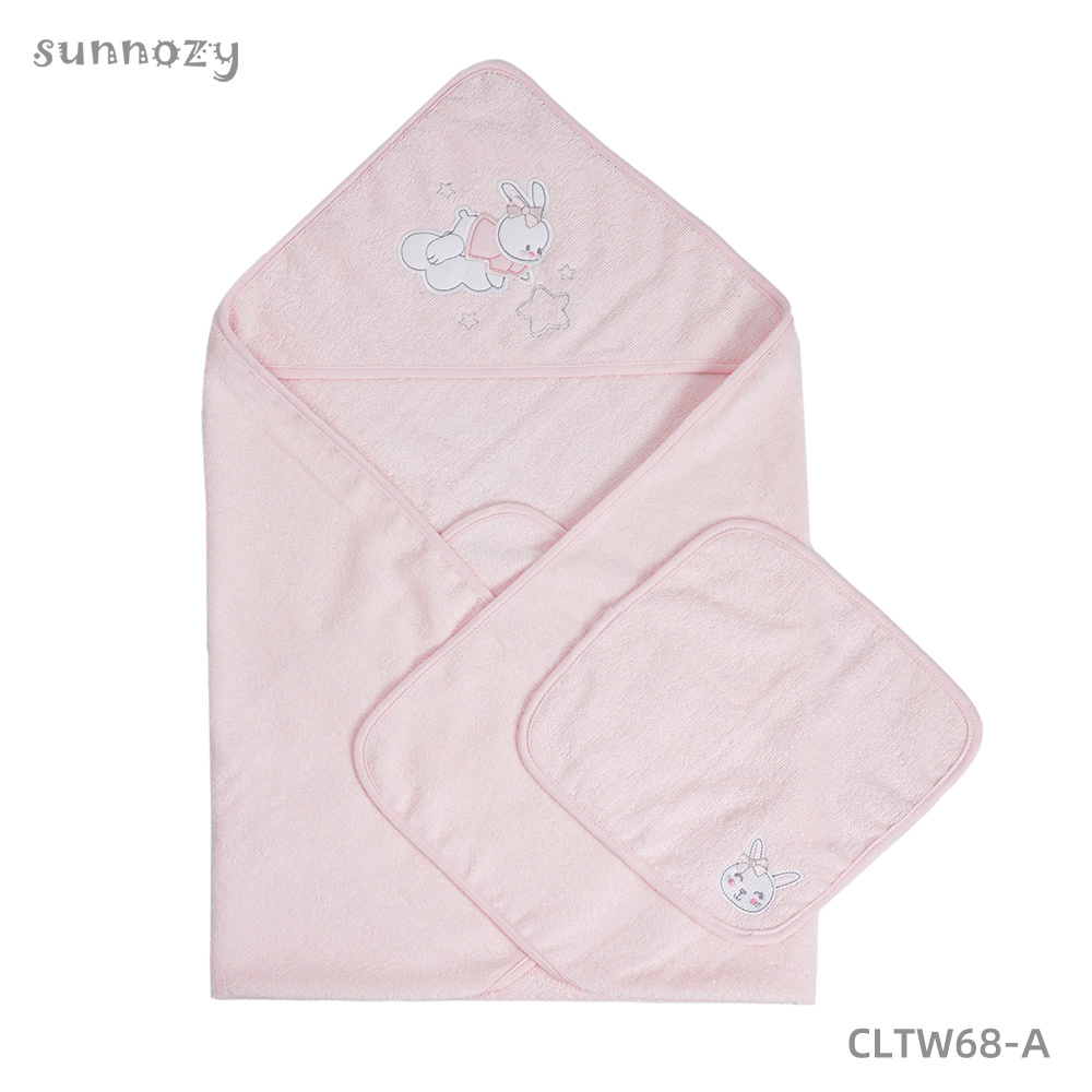 Hooded Towe (76*76 cm) & Face Towel (25*25 cm) (CLTW68-A)