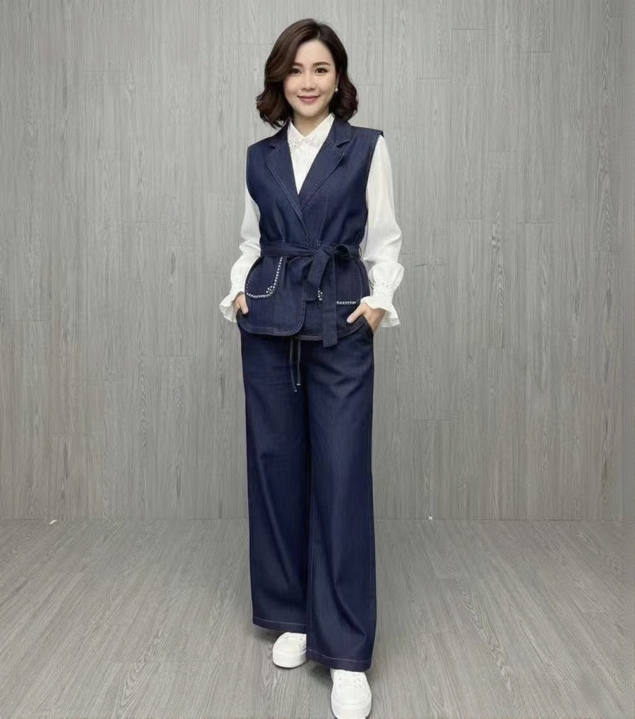 Jeans 3 pcs set M-L-XL