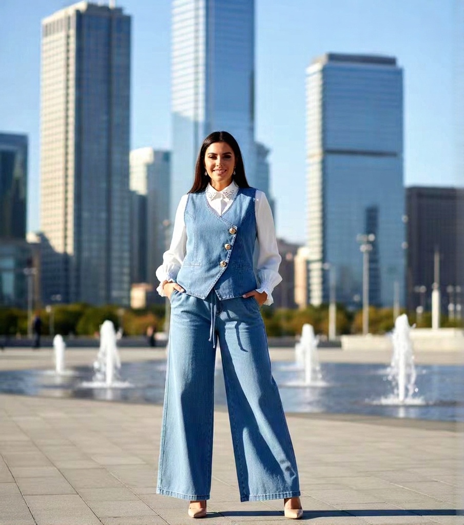 Jeans Set 3 pcs M-L-XL