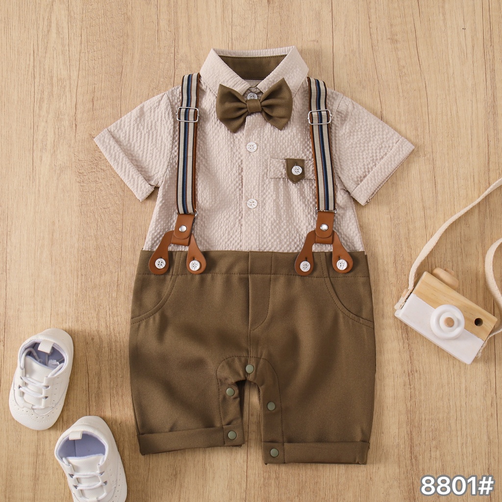 8801 - Grey/Olive Green - 1-3/3-6/6-9/9-12/12-18 months - 100%viscose