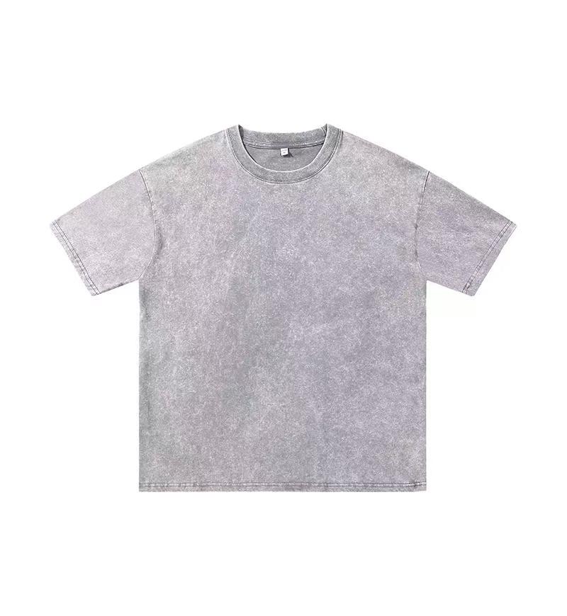 Men  T-shirts - Grey - S,M,L,XL,2XL,3XL, 4XL,5Xl - (240 gsm) - 100% Cotton