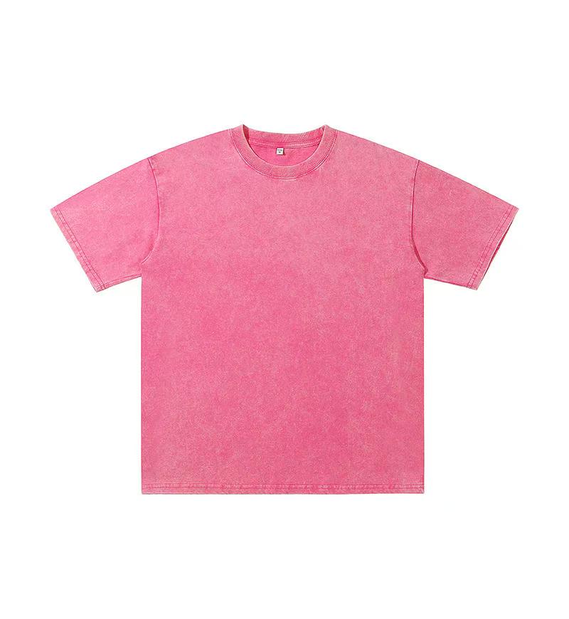 Men  T-shirts - Rose - S,M,L,XL,2XL,3XL, 4XL,5Xl - (240 gsm) - 100% Cotton
