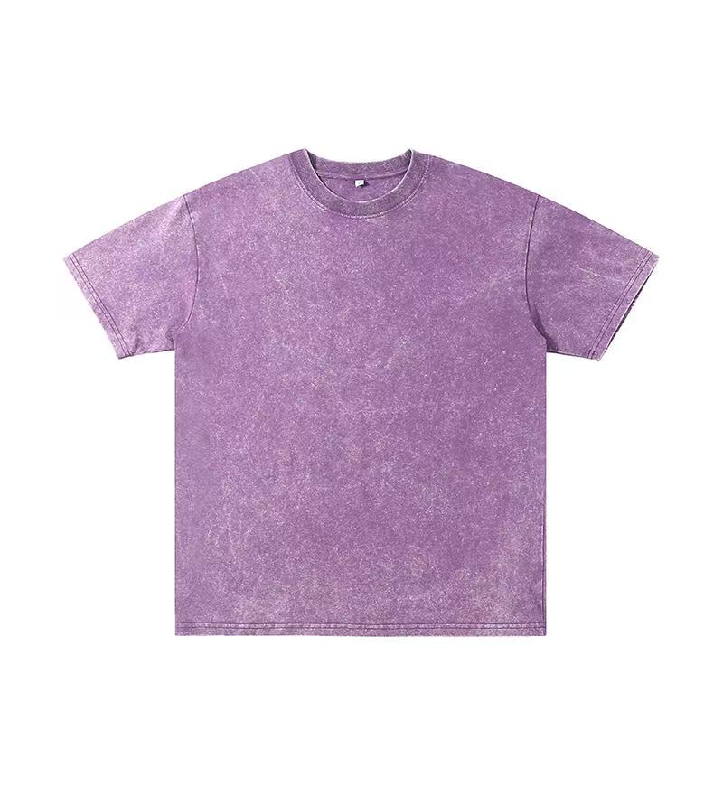 Men  T-shirts - Purple - S,M,L,XL,2XL,3XL, 4XL,5Xl - (240 gsm) - 100% Cotton