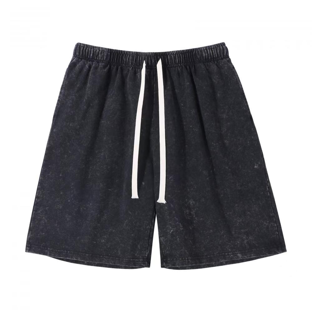 Short Pant - Black - S,M,L,XL,2XL,3XL, 4XL,5Xl - (240 gsm) - Cotton 80%, Fiber 20%