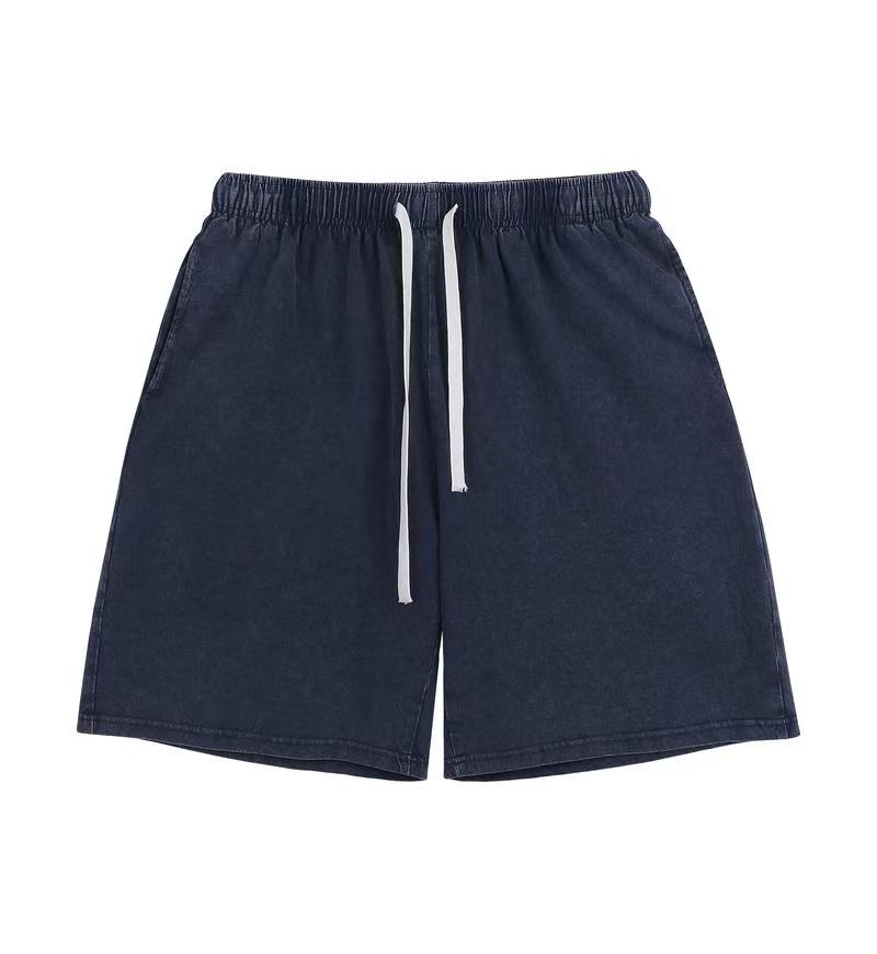 Short Pant - Navy Blue - S,M,L,XL,2XL,3XL, 4XL,5Xl - (240 gsm) - Cotton 80%, Fiber 20%